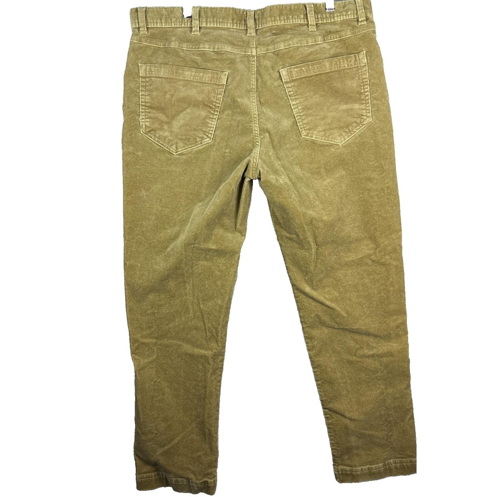C&C California Corduroy Pants Mens 38x30 Beige Straight Leg Cotton